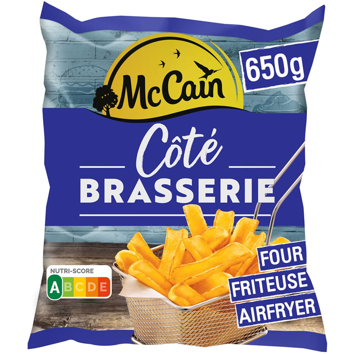 MC CAIN Côté Brasserie Frites incurvées