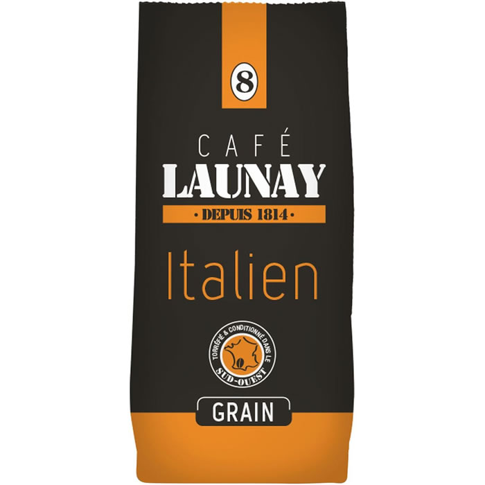 LAUNAY Café en grain italien N°8