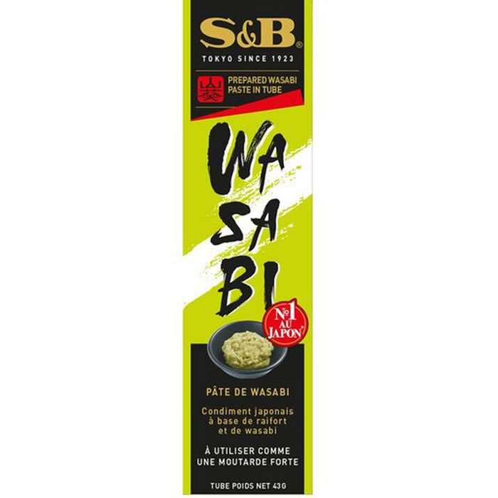 S&B Pâte de wasabi condiment japonais