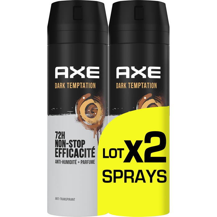 AXE Dark Temptation Déodorant spray homme anti-transpirant 72h