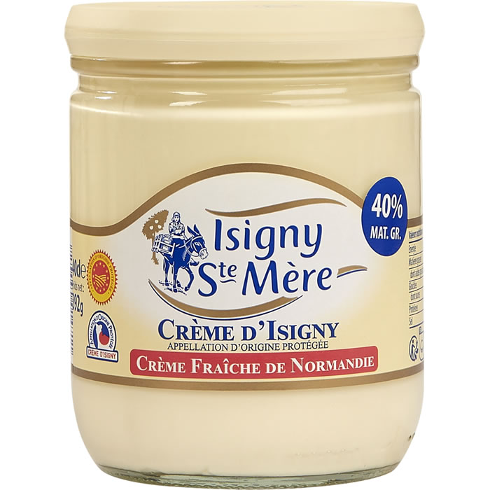 ISIGNY SAINTE MERE Crème fraîche d'Isigny AOP 40% M.G