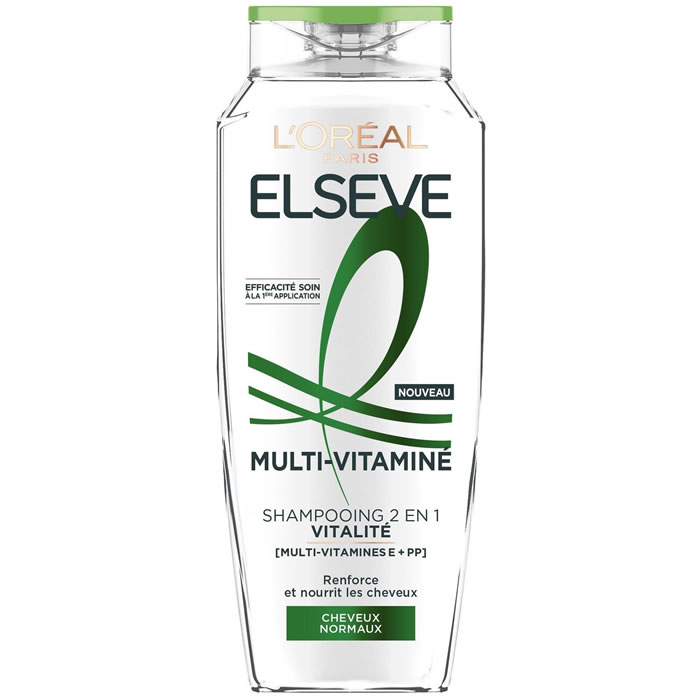 ELSEVE Multi-Vitaminé Shampoing 2en1 vitalité