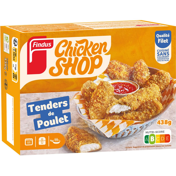 FINDUS Aiguillettes de poulet panées