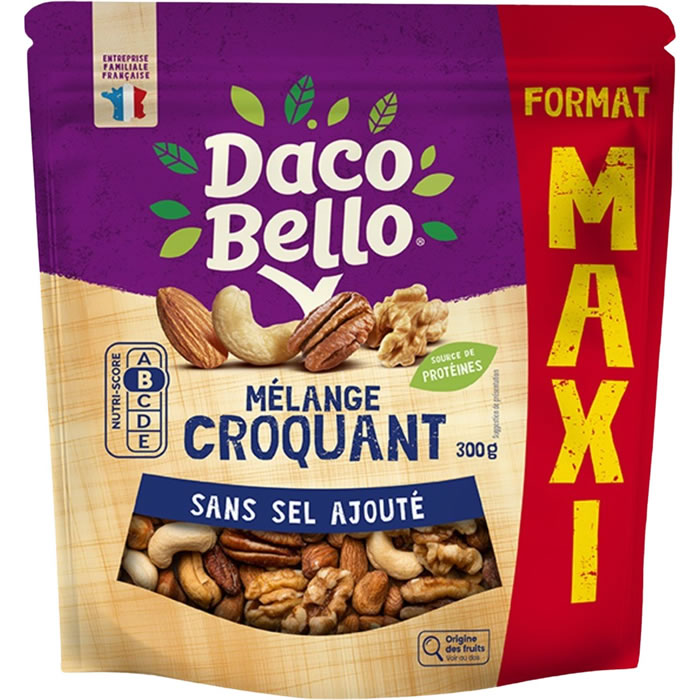 DACO BELLO Mélange amandes, noix de cajou, noix de pécan et noix