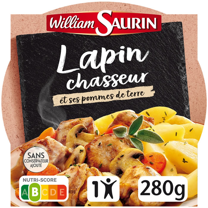 WILLIAM SAURIN Lapin et ses pommes de terre
