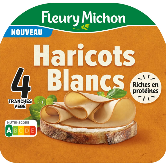 FLEURY MICHON Tranches végétales aux haricots blancs