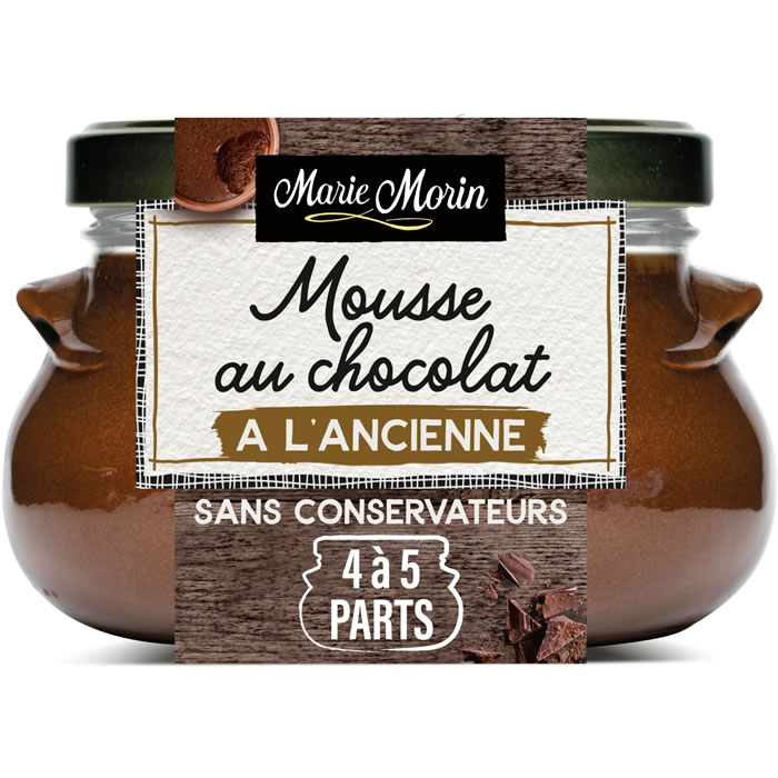 MARIE MORIN Mousse au chocolat