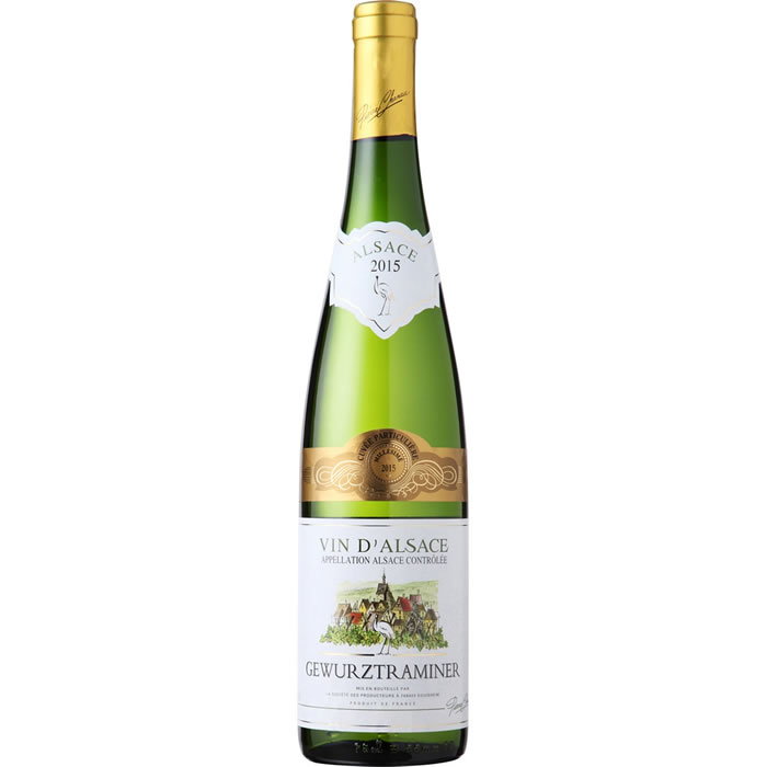 ALSACE - AOP Gewurztraminer - Pierre Chanau Vin blanc sec