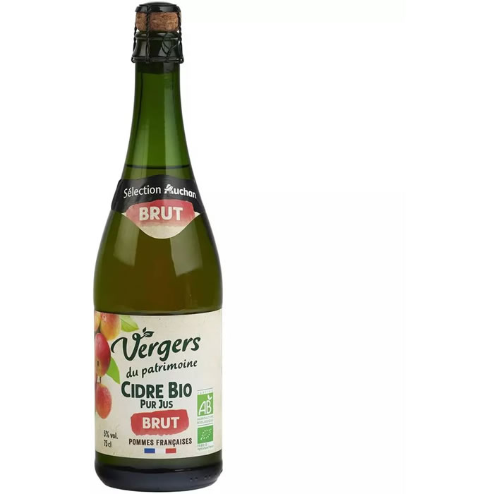 VERGERS DU PATRIMOINE Cidre brut bio