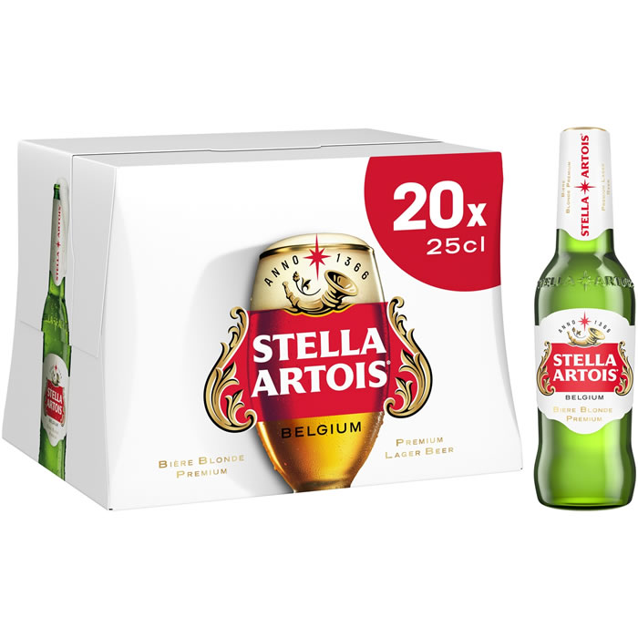 STELLA ARTOIS Belge Bière blonde