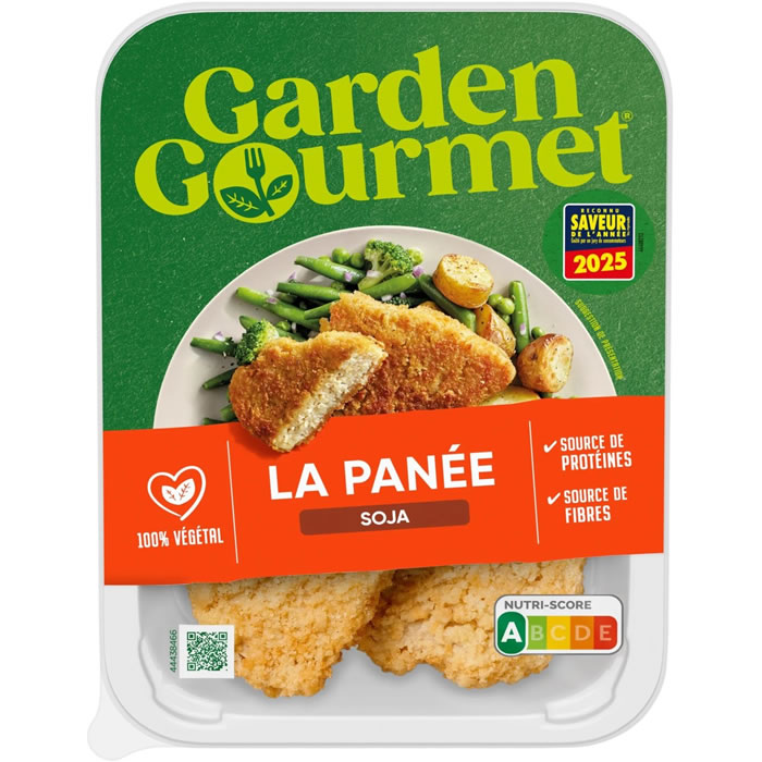 GARDEN GOURMET Escalope panée végétale au soja