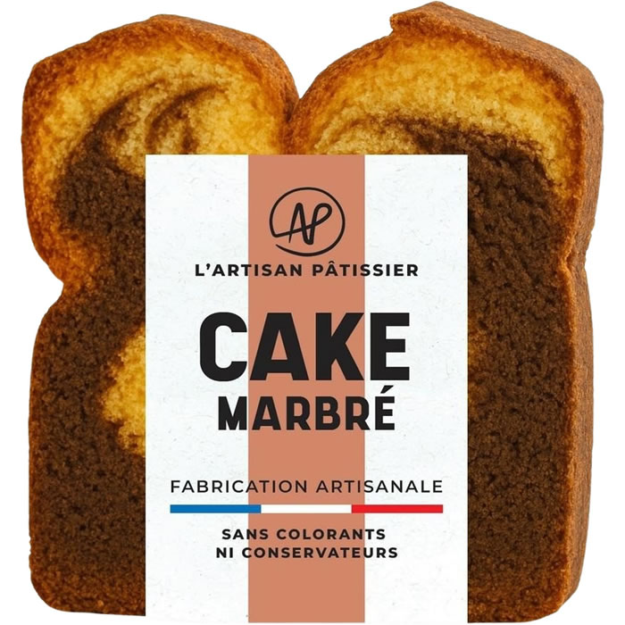 L'ARTISAN PÂTISSIER Cake marbré au chocolat