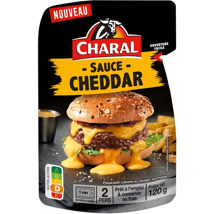 CHARAL Sauce au cheddar micro-ondes