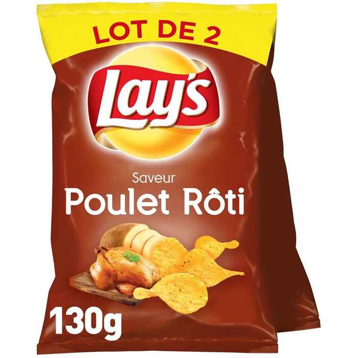 LAY'S Chips saveur poulet rôti