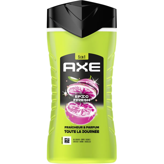 AXE Epic Fresh Gel douche homme fraîcheur d'agrumes 5 en 1