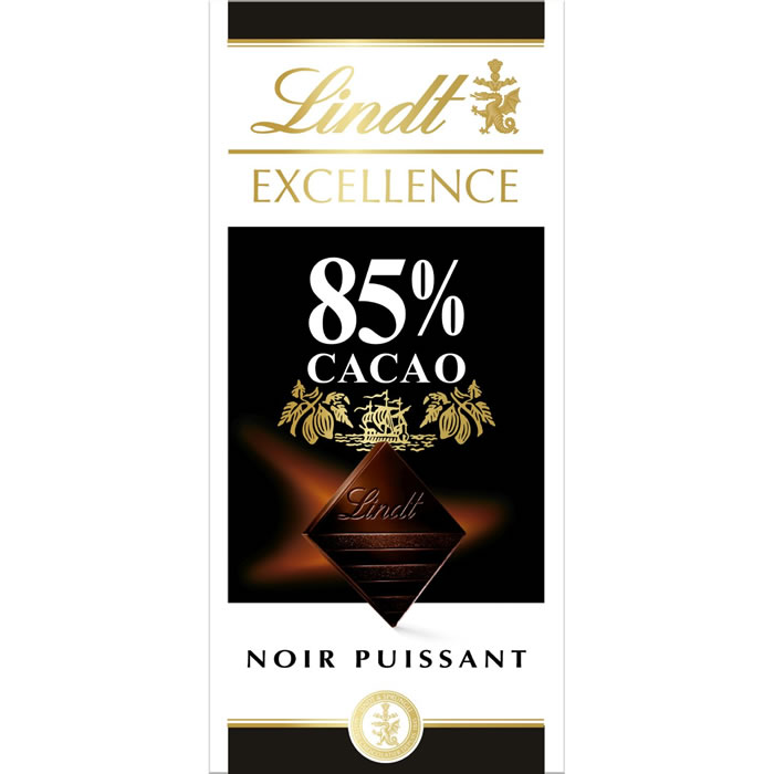 LINDT Excellence Tablette de chocolat noir 85%
