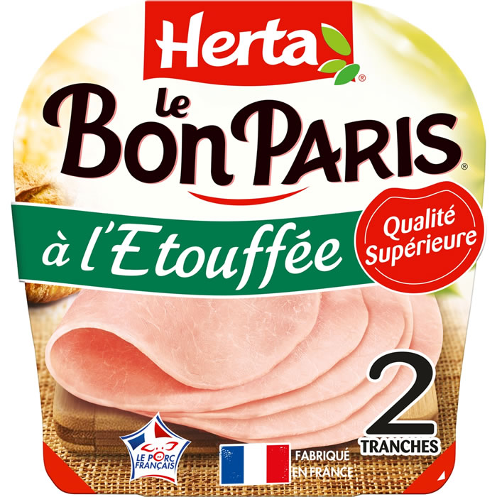 HERTA Le Bon Paris Jambon à l'étouffé