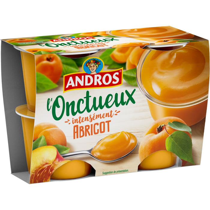 ANDROS L'Onctueux Dessert d'abricot