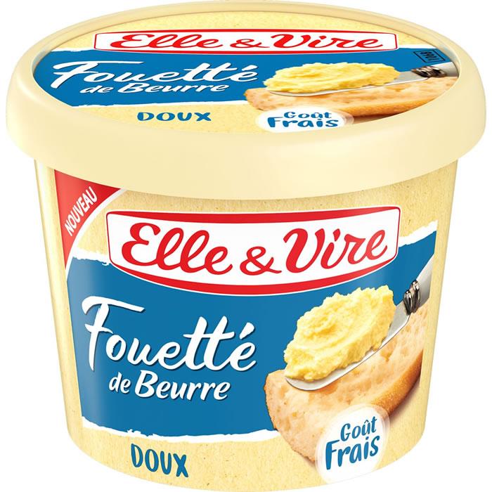 ELLE&VIRE Fouetté de Beurre Fouetté de beurre doux