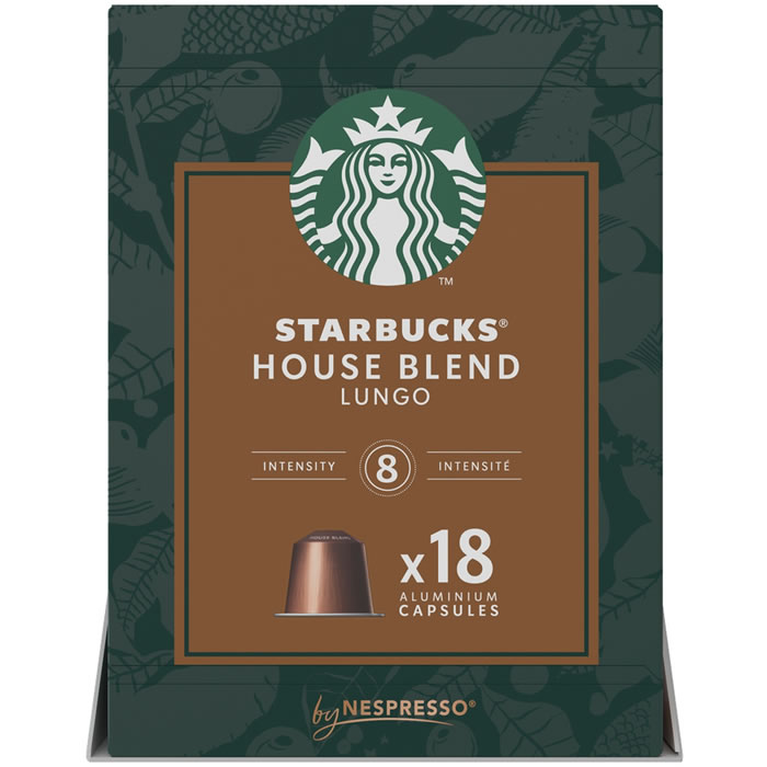 STARBUCKS House Blend Capsules de café espresso allongé N°8