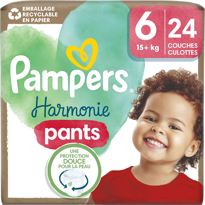 PAMPERS Harmonie Pants Couches-culottes taille 6 (15 kg et +)
