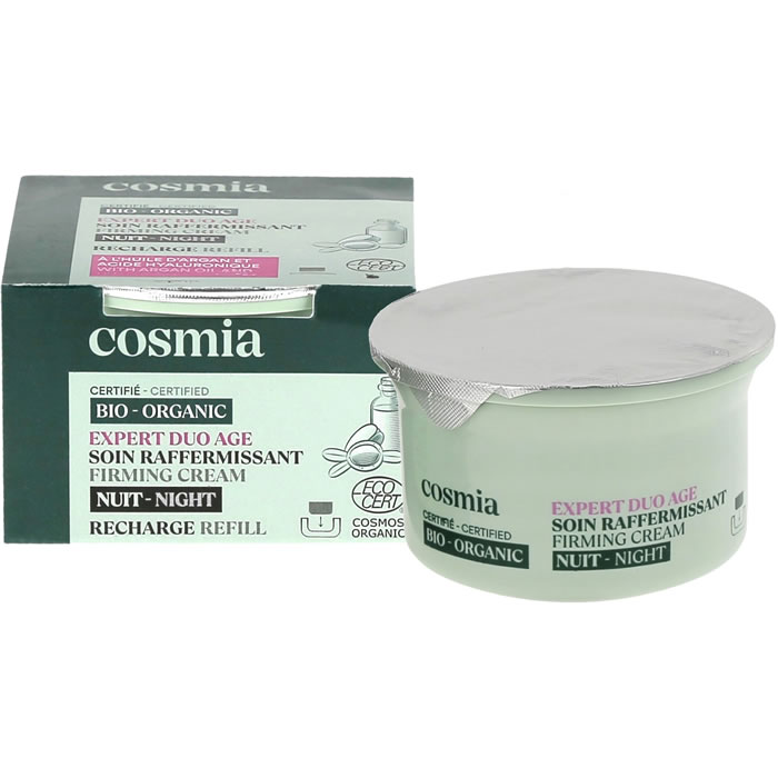 COSMIA Expert Recharge crème de nuit raffermissante à l'huile d'argan bio