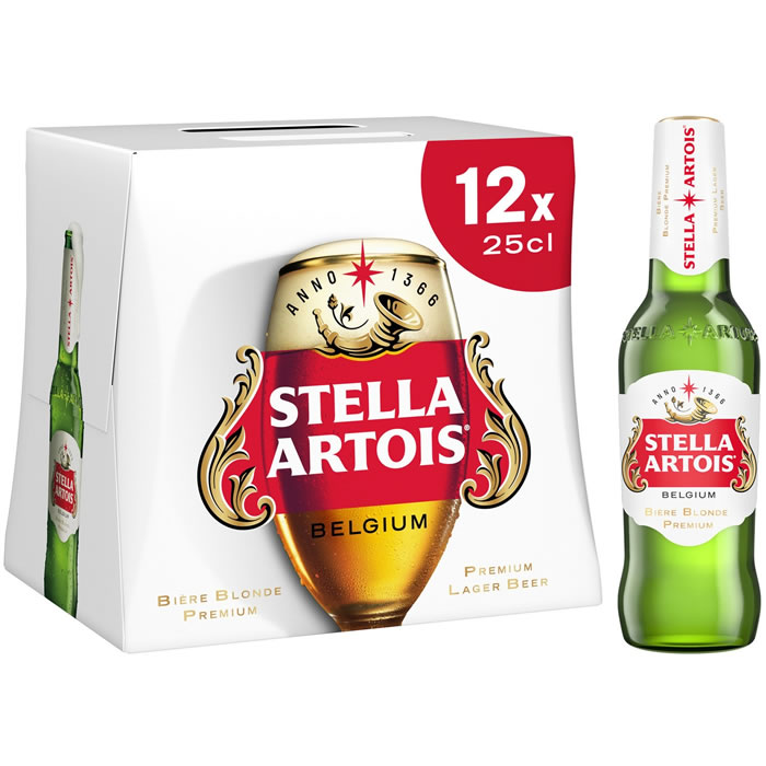 STELLA ARTOIS Belge Bière blonde
