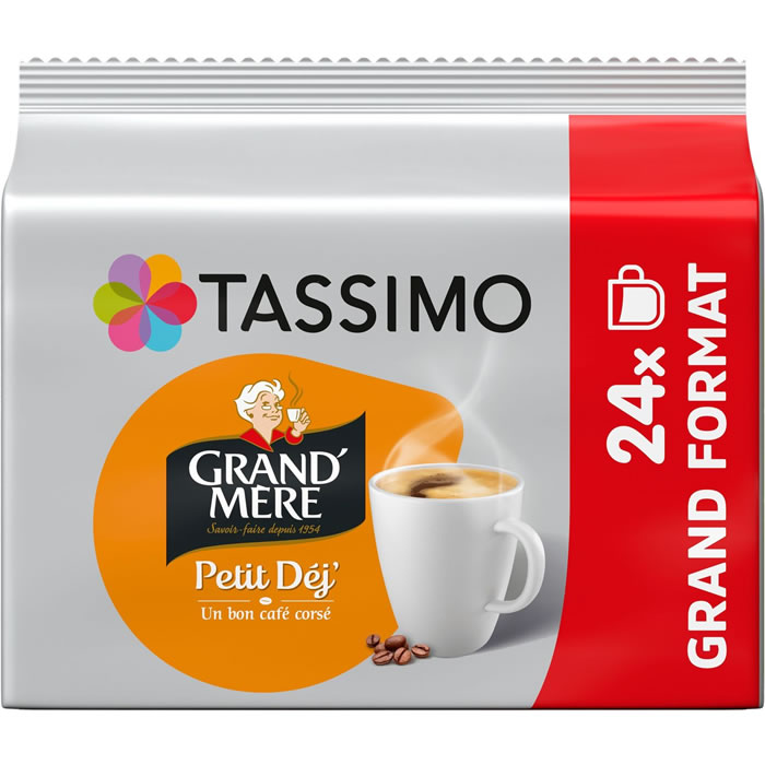 TASSIMO Grand Mère Dosettes de café petit-déjeuner