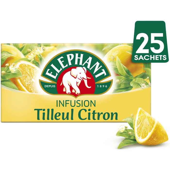 ELEPHANT Infusion de tilleul et citron