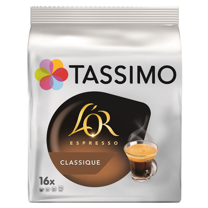 TASSIMO L'Or Dosettes de café espresso classique N°6