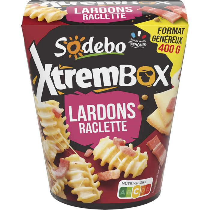 SODEBO Xtrem Box Radiatori aux lardons et raclette