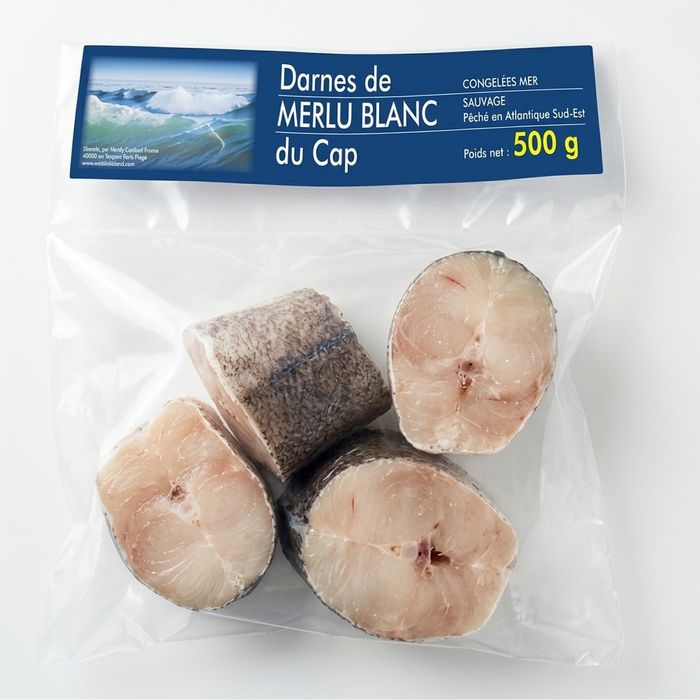 AUCHAN Darne de merlu blanc