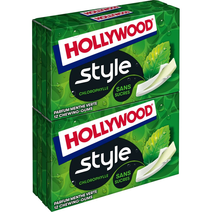 HOLLYWOOD Chewing-gum sans sucres