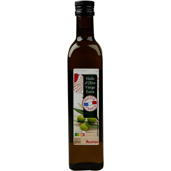 AUCHAN Huile d'olive vierge extra