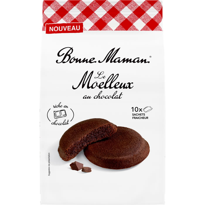 BONNE MAMAN Le Moelleux Gâteau au chocolat