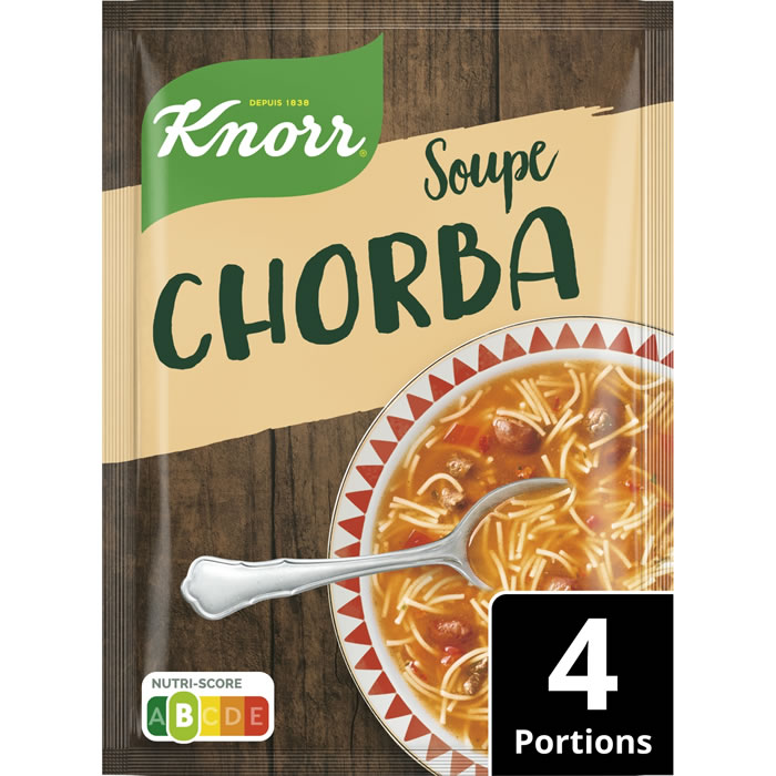 KNORR Soupe déshydratée chorba au mouton halal