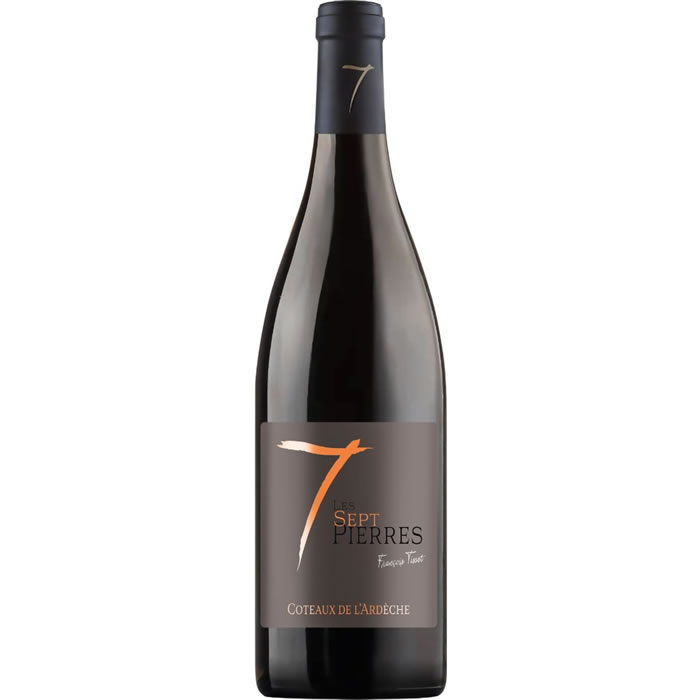 COTEAUX DE L'ARDECHE Domaine les sept pierres Vin rouge IGP