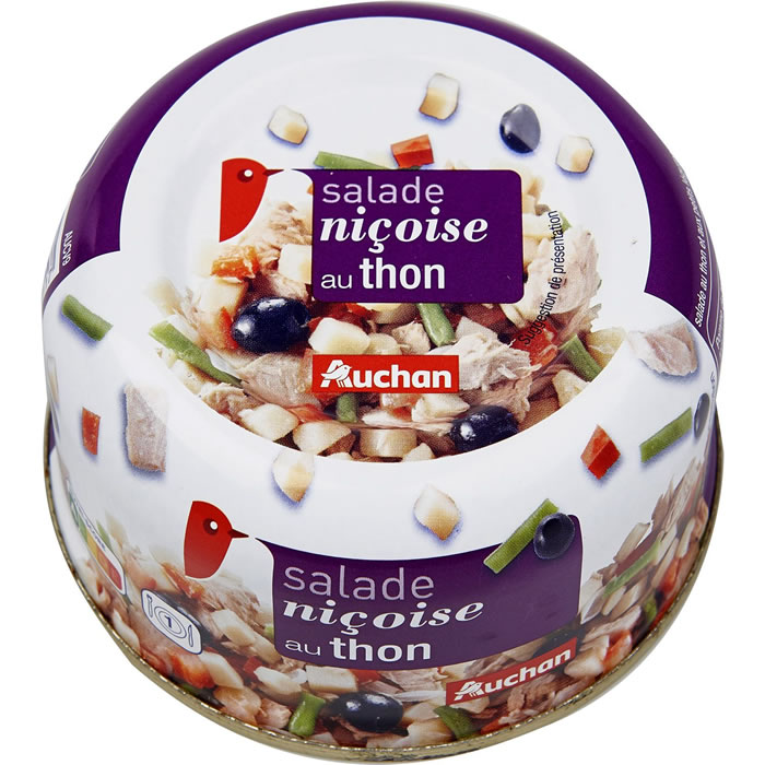 AUCHAN Salade niçoise au thon