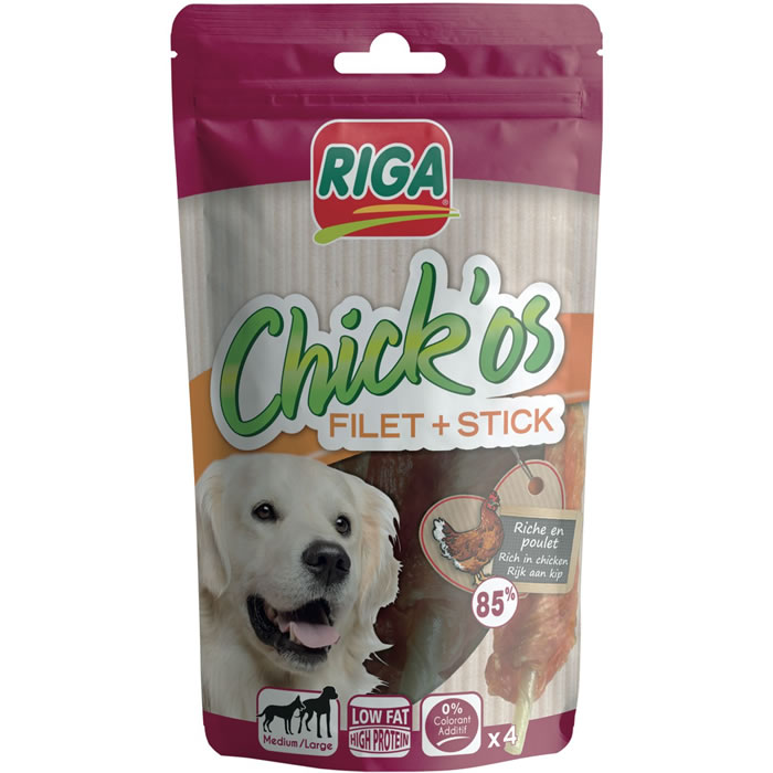 RIGA Chick'Os Filets de poulet pour chien