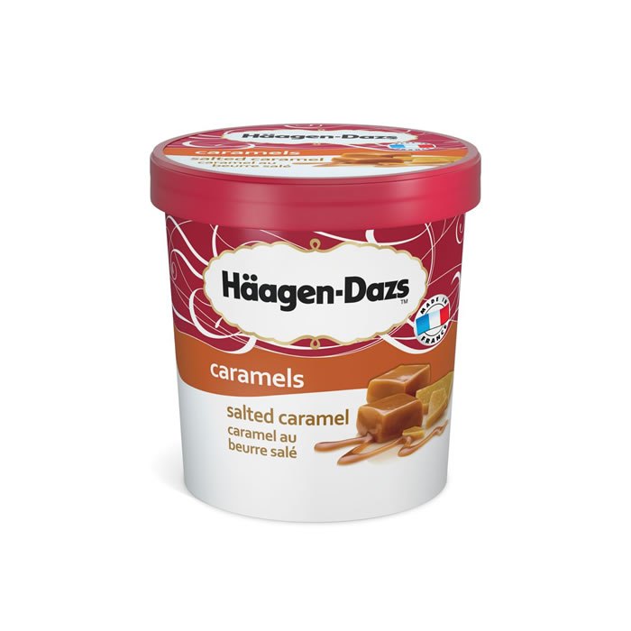 HÄAGEN-DAZS Crème glacée au caramel et beurre salé