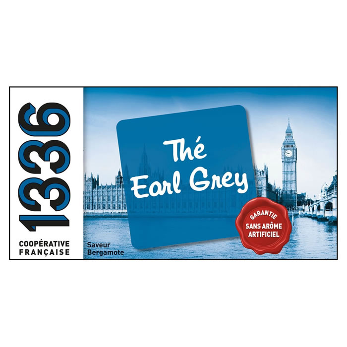 1336 Earl Grey Thé noir aromatisée à la bergamote