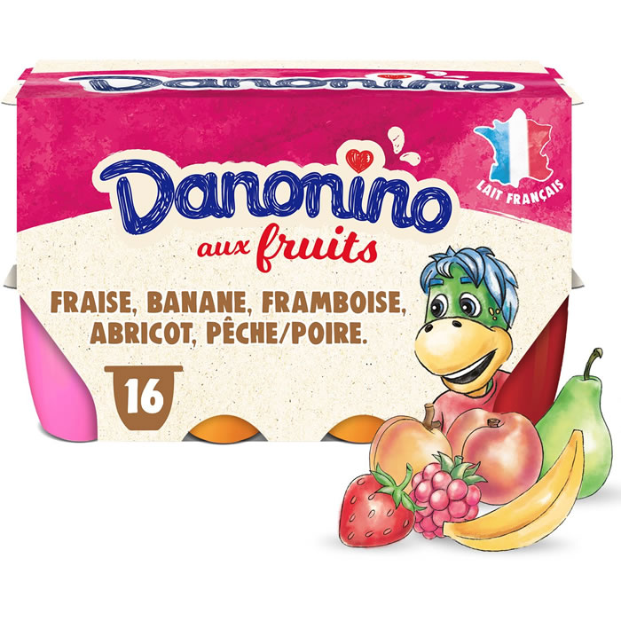 DANONINO Petit suisse aux fruits