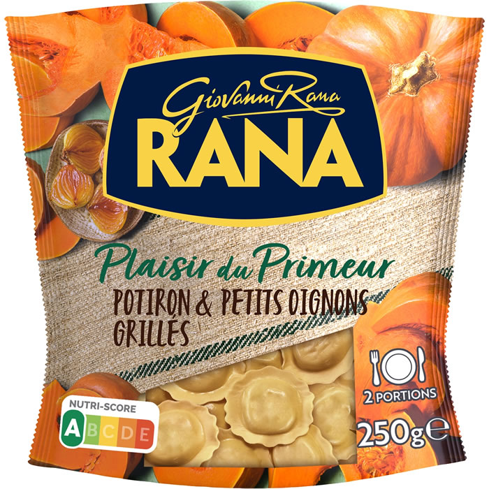 GIOVANNI RANA Girasoli au potiron et petits oignons grillés