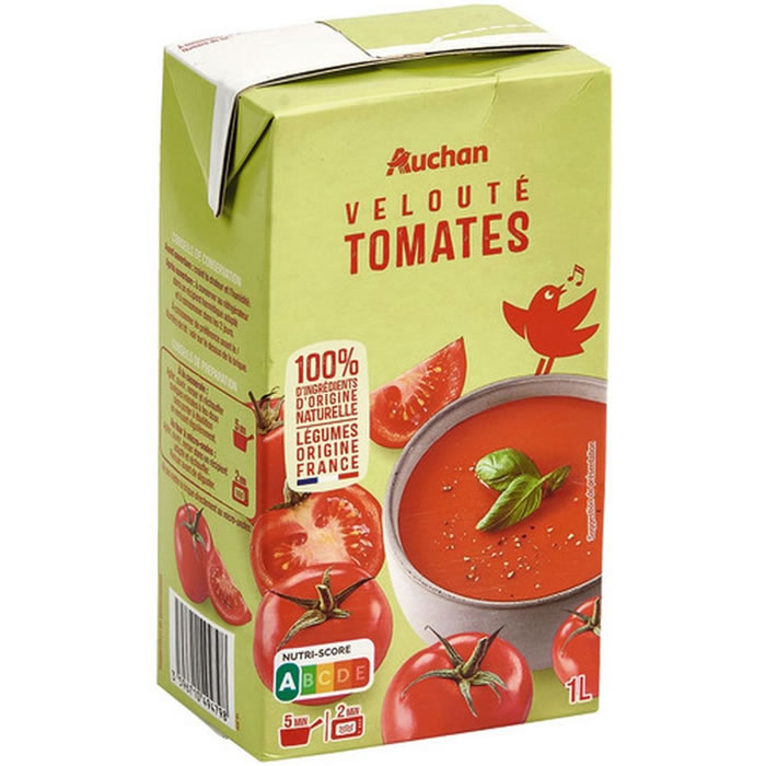AUCHAN Velouté de tomates