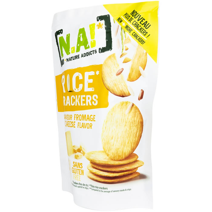 N.A! Rice Crackers au fromage