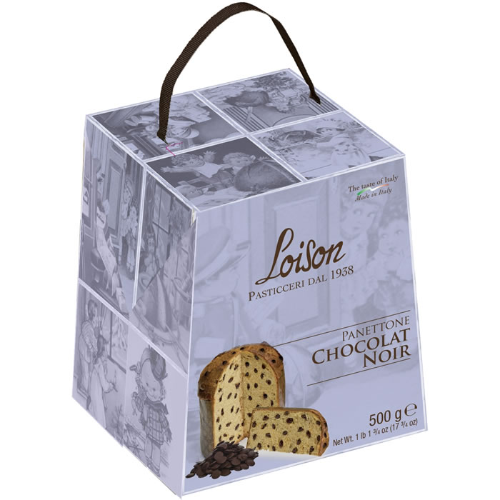 LOISON Brioche panettone aux pépites de chocolat noir