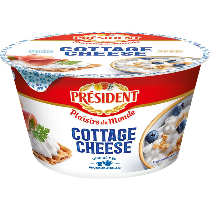 PRESIDENT Plaisirs du Monde Cottage cheese