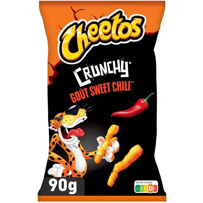 CHEETOS Crunchy Biscuits soufflés goût sweet chili