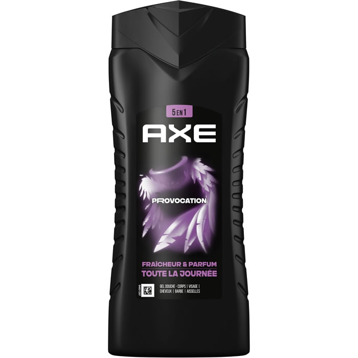 AXE Provocation Gel douche homme noix de coco et poivre noir 5 en 1