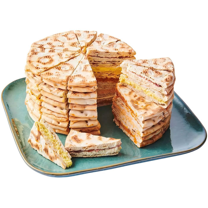 FLUNCH Traiteur Pain suprise poulet, tomate, saumon, jambon et thon
